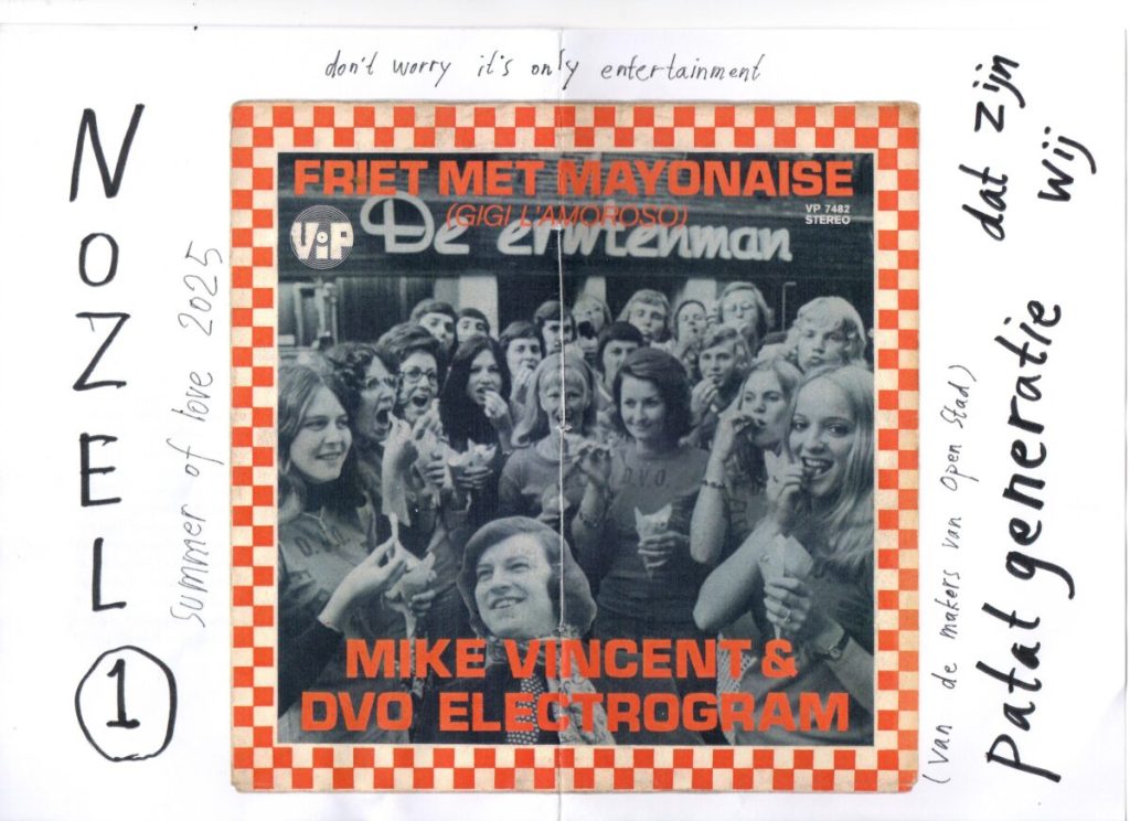 Omslag van Nozel 1.  Patatgeneratie is een geuzennaam die wij ons graag toe eigenen.
